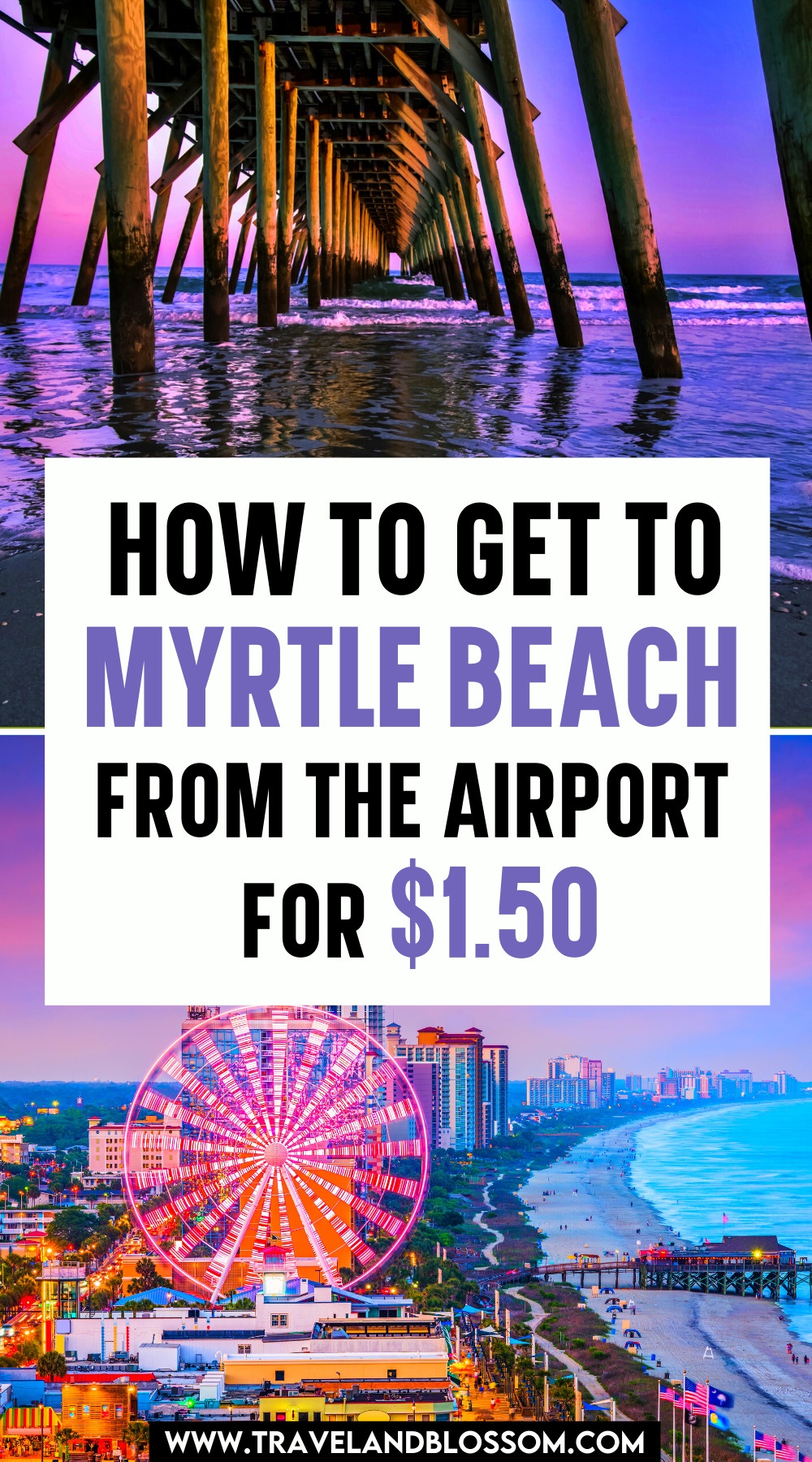 How To Get To Myrtle Beach From The Airport for $1.50