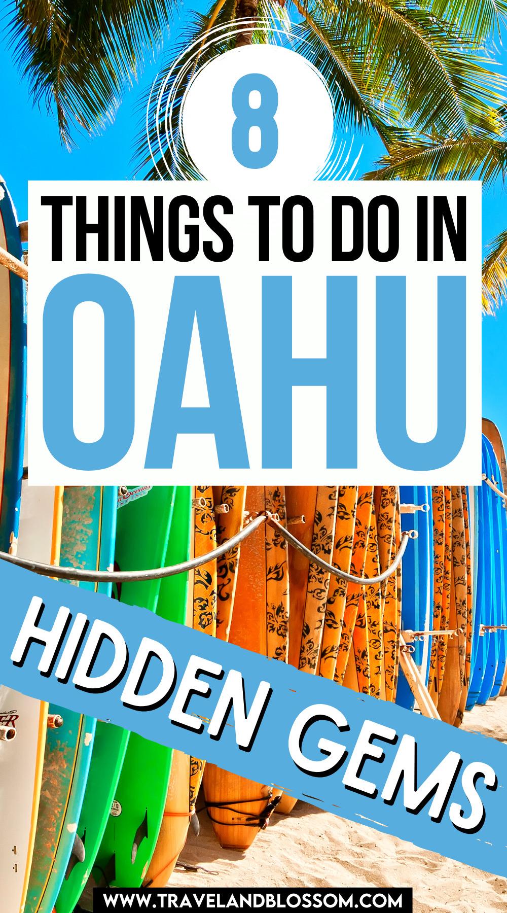 8 Secret Things To Do in Oahu Hawaii