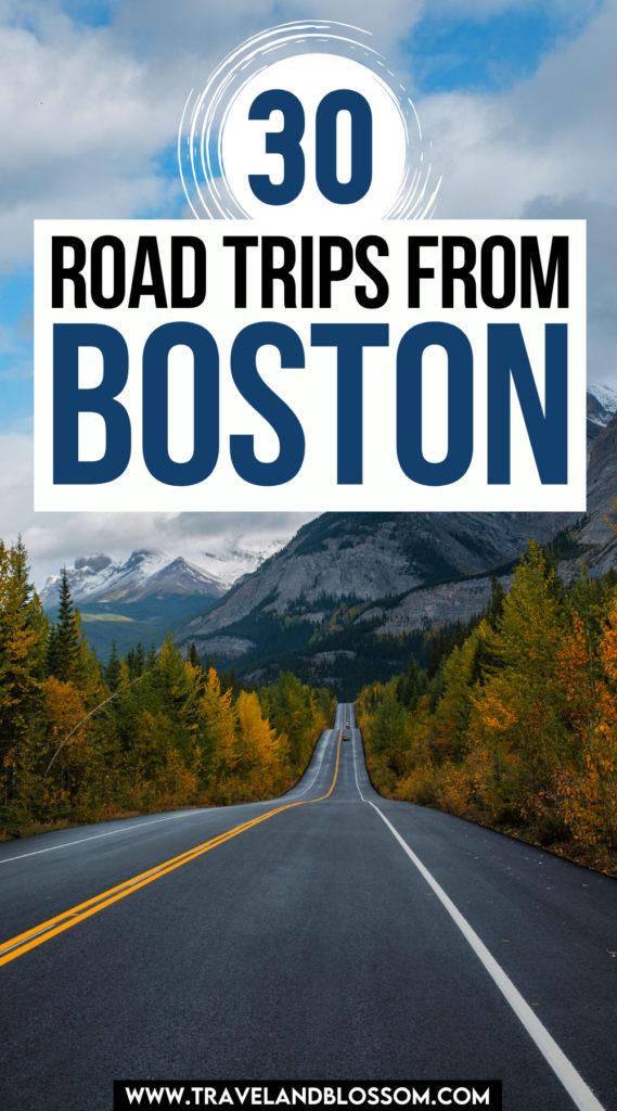 best road trips from boston