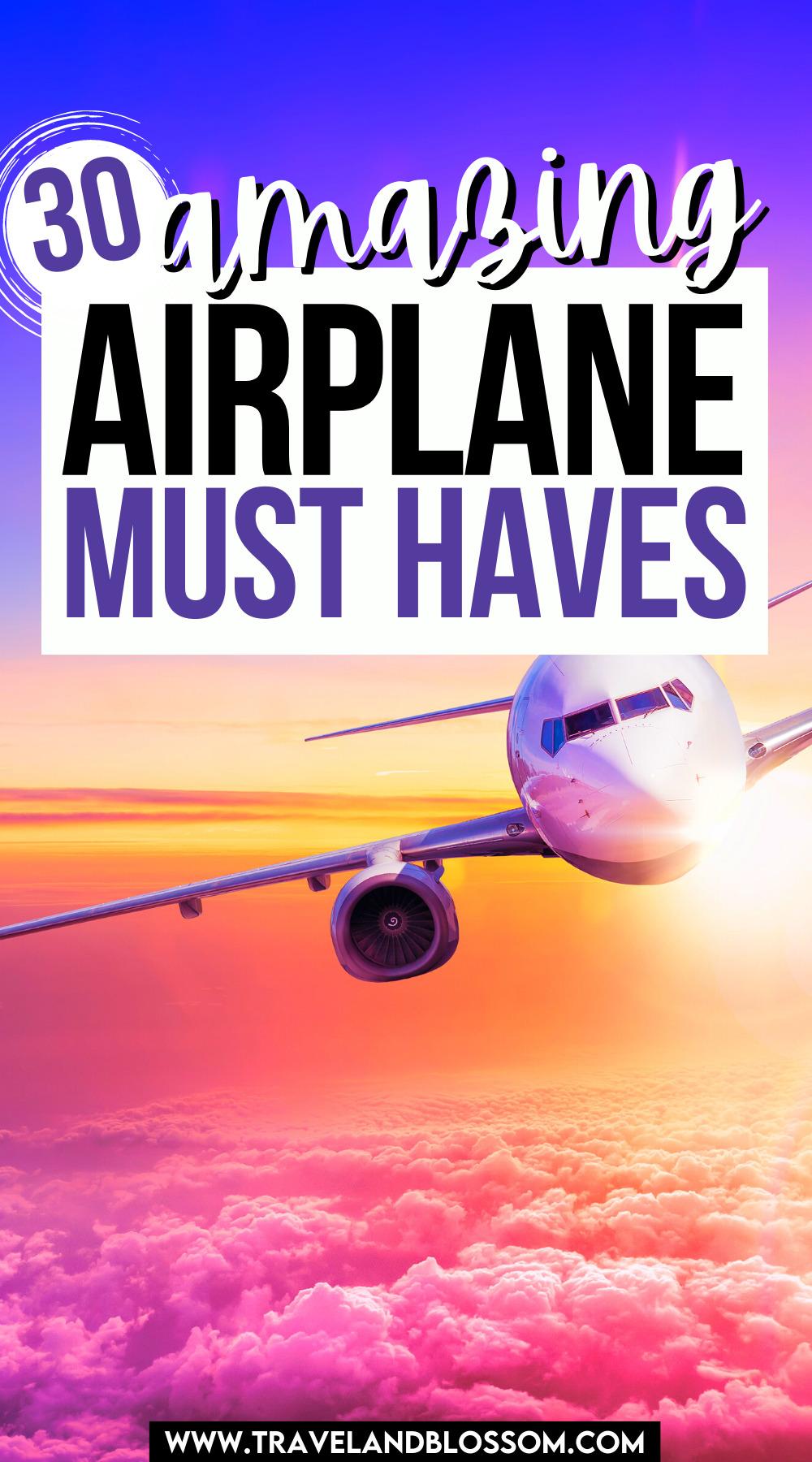 30 Airplane Must Haves For Every Flight