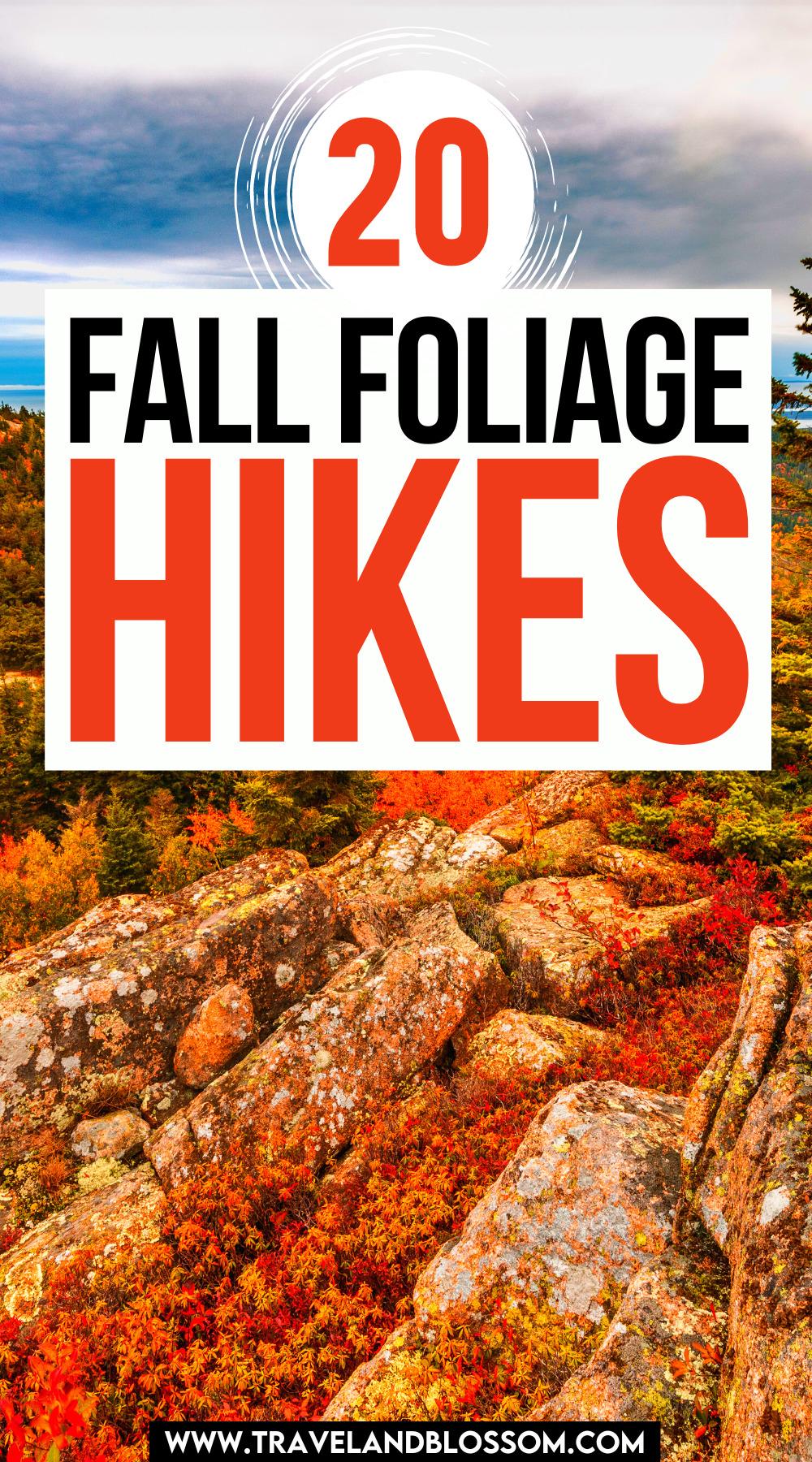 20 Best Hikes for Fall Foliage in New England
