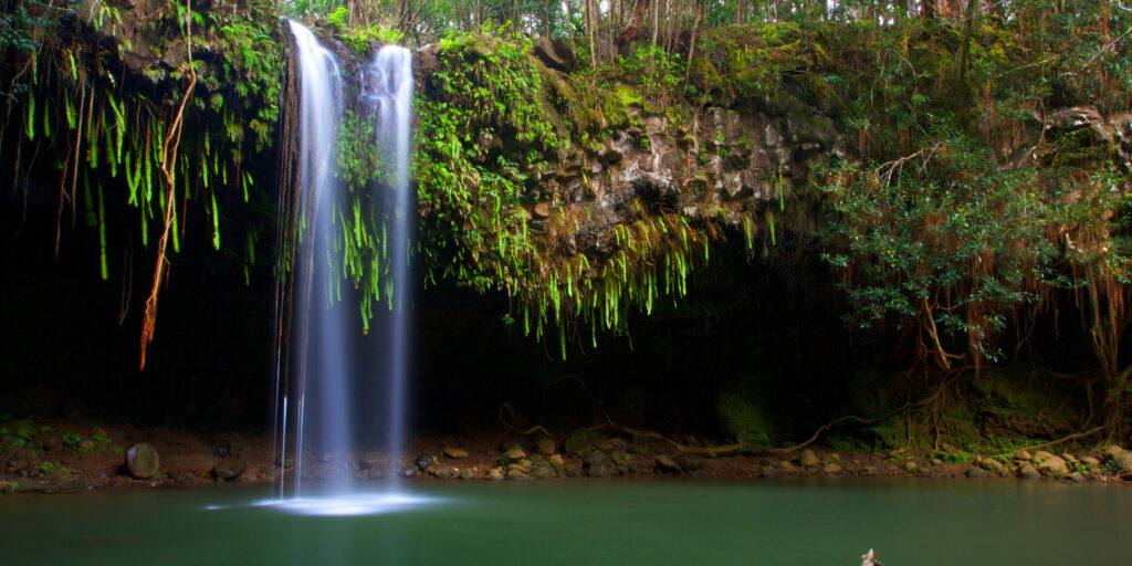 best waterfall hikes in maui