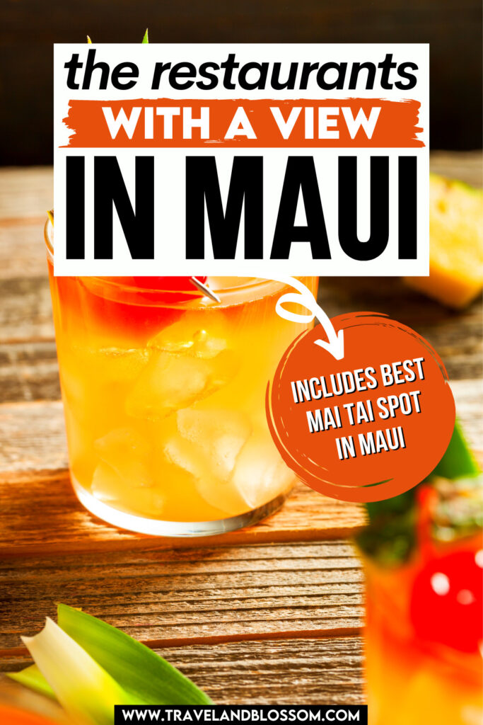 best restaurants in maui with a view