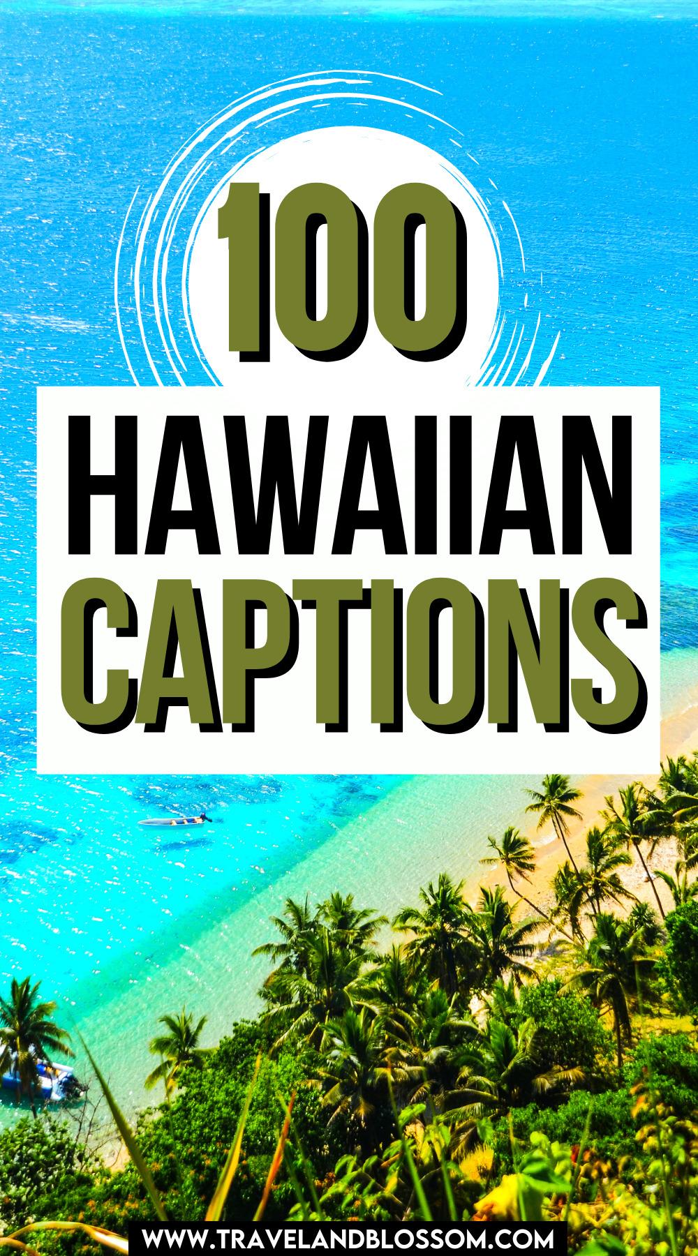 100 Media-Inspired Hawaii Captions for Your Instagram