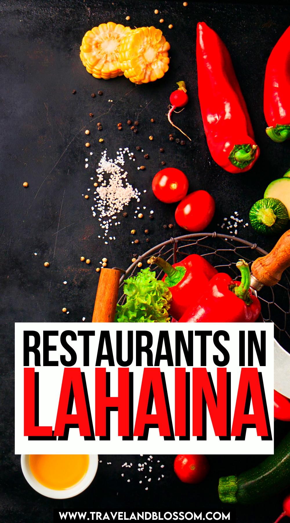 The 12 Coolest Restaurants in Lahaina on Front Street