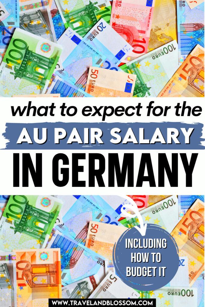 german au pair salary