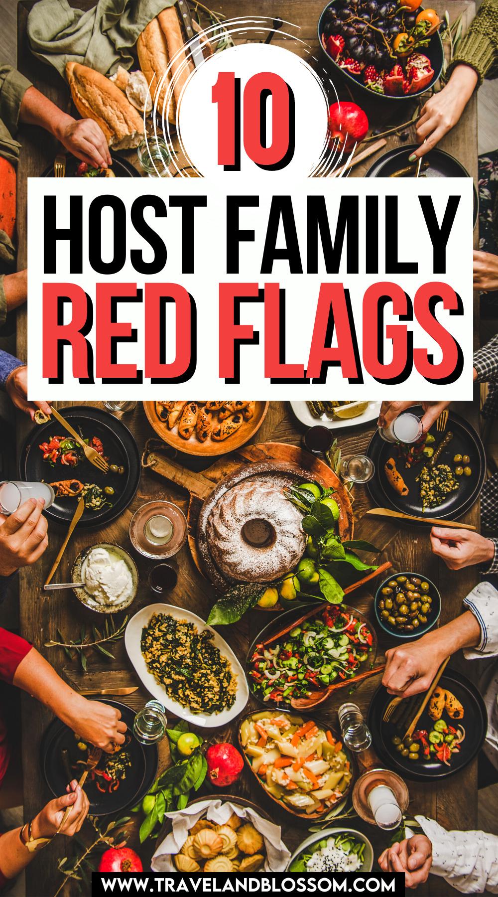 10 Host Family Red Flags You Should Watch Out For